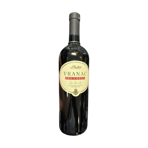Plantaže Vranac Pro Corde 2021 750 ml 14% ABV | Hamilton Euromarket