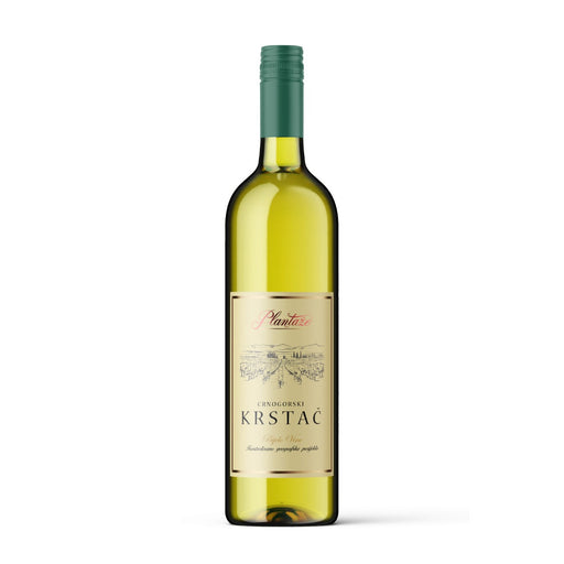 Plantaže Crnogorski Krstač Montenegrin White Wine 750ml (25.4fl oz) | Hamilton Euromarket