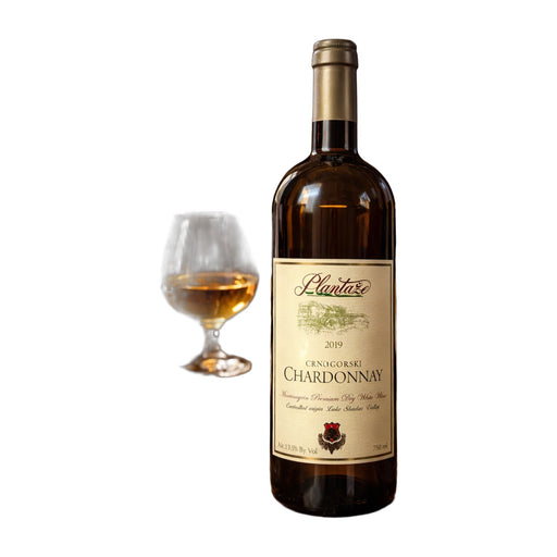 Plantaže Crnogorski Chardonnay 2019 750 ml 13.5% ABV | Hamilton Euromarket