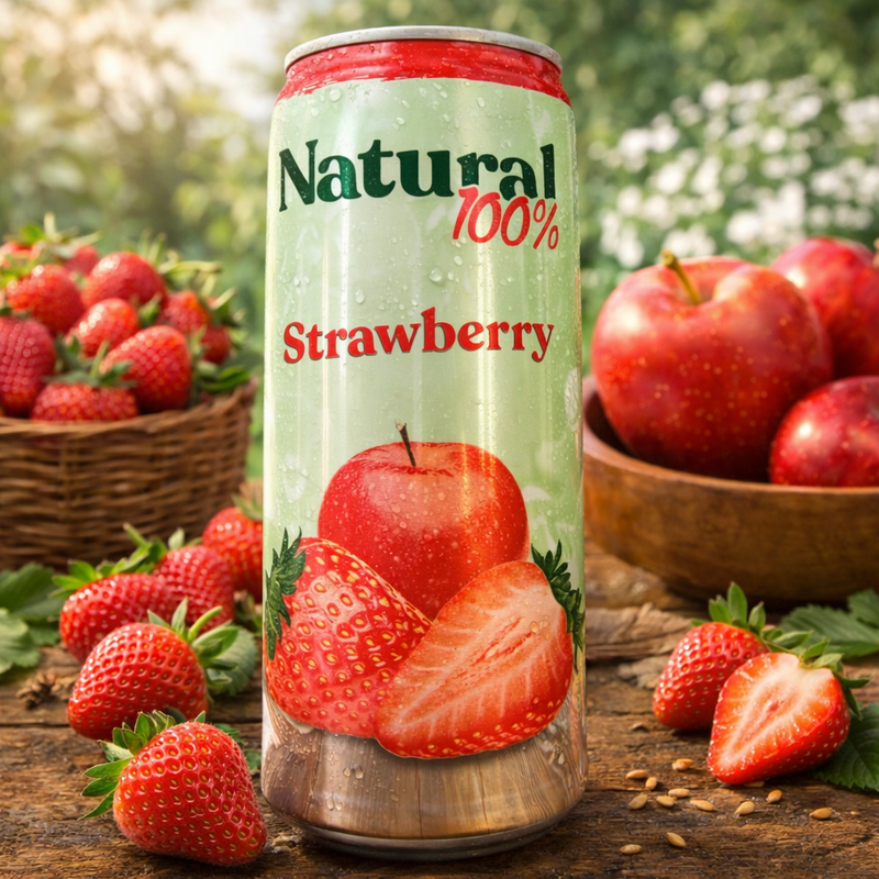 Frutex Natural Strawberry Juice Drink 250 ml