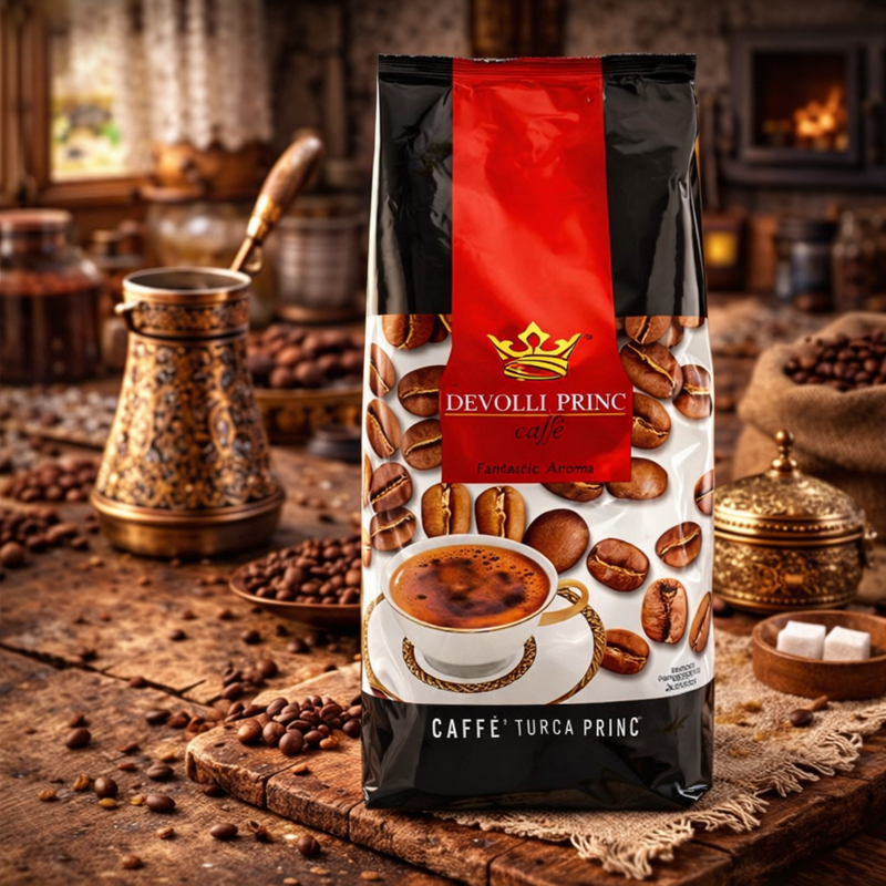 Devolli Princ Turkish-Style Ground Coffee 1000 g