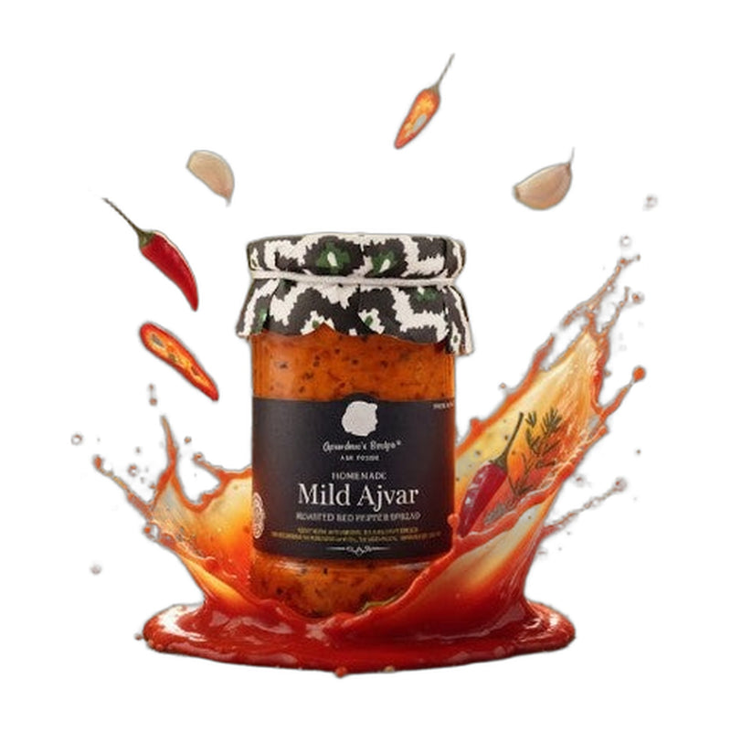 Grandma'S Recipe Mild Ajvar Roasted Pepper Spread 550 g | Hamilton Euromarket