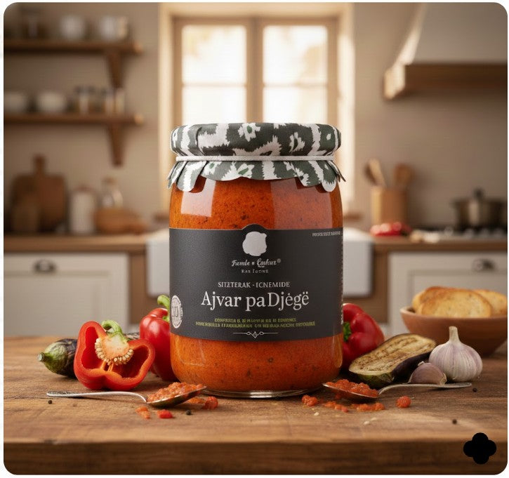 Ask Homemade Mild Ajvar Roasted Pepper Spread 550 g