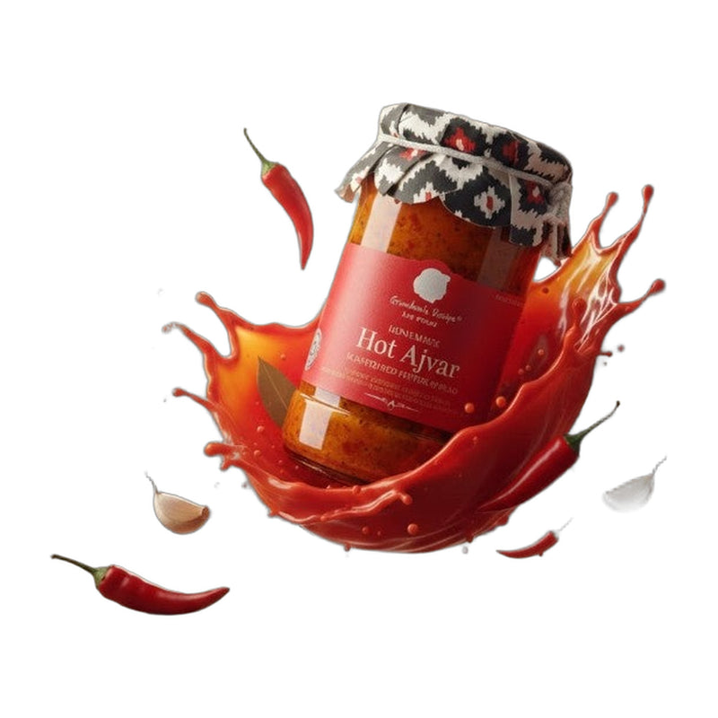 Ask Grandma's Recepi Homemade Hot Ajvar 300 g | Hamilton Euromarket