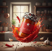 Ask Grandma's Recepi Homemade Hot Ajvar 300 g — authentic pantry from Serbia | Hamilton Euromarket