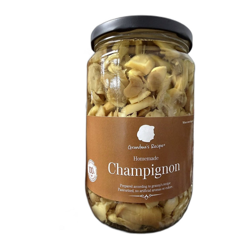 Ask Sliced Mushrooms, Serbian Preserved 720g (1.6lb) | HE gallery 3904837850746 #3