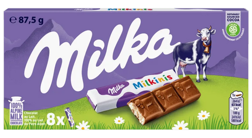 Milka Milkinis Mini Milk Chocolate Bars 87.5g (3.1oz)