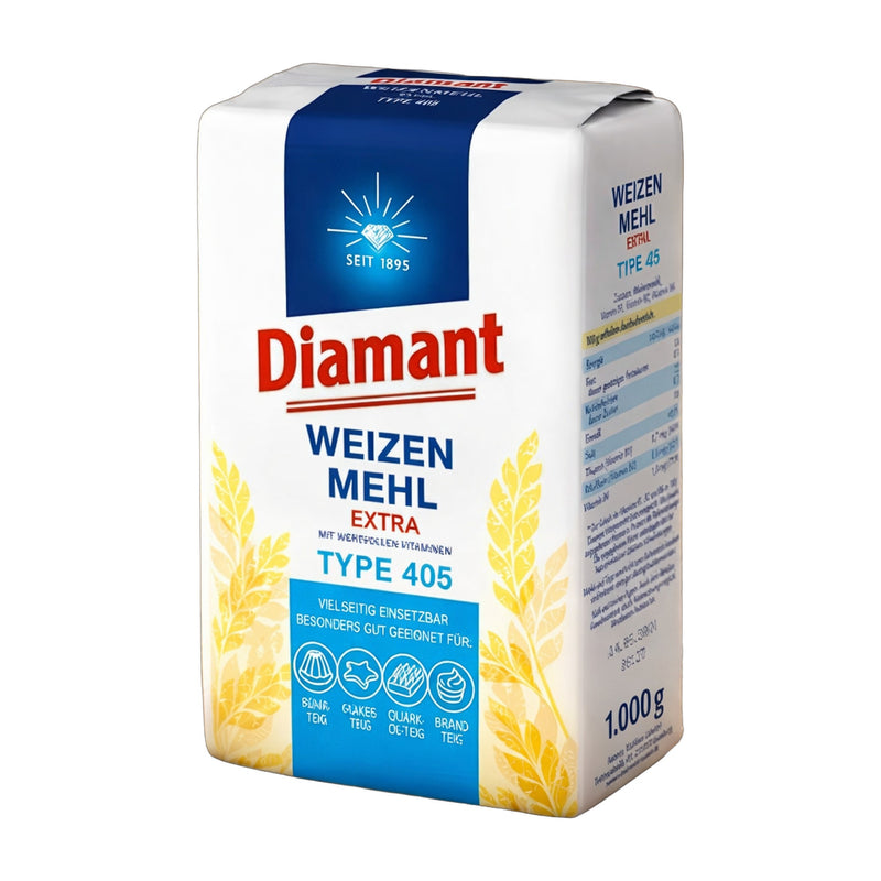 Diamant Weizenmehl Wheat Flour Type 405 1000 g | Hamilton Euromarket