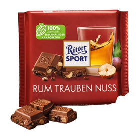 Ritter Sport Rum Trauben Nuss Chocolate Bar 100g (3.5oz)