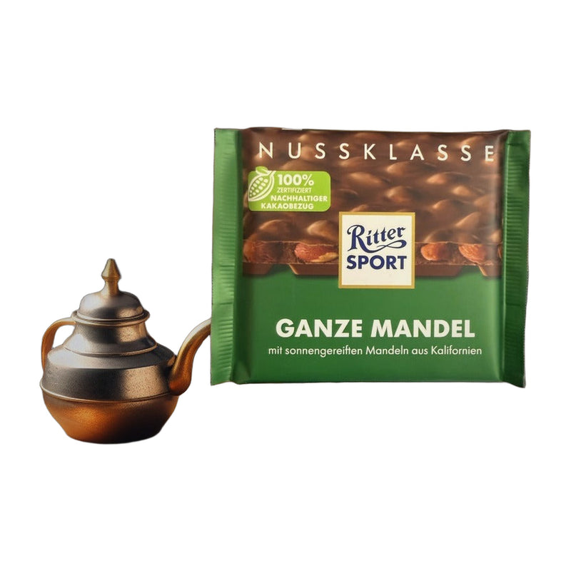 Ritter Sport Whole Almond Chocolate Bar 100g | Hamilton Euromarket