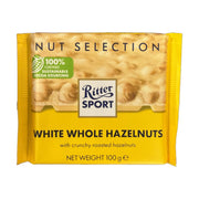 Ritter Sport Ritter White Whole Hazelnut Chocolate 100 g | Hamilton Euromarket