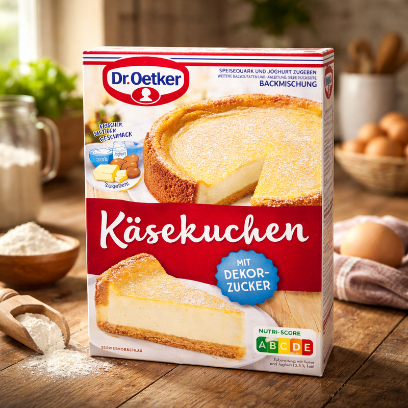 Dr. Oetker Käsekuchen Cake Mix 580 g