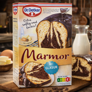 Dr. Oetker Marmor with Chocolate Glaze Cake Baking Mix 475 g — authentic baking from Germany | Hamilton Euromarket
