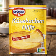 Dr. Oetker Käsekuchen Hilfe Cheesecake Mix 58 g — authentic baking from Germany | Hamilton Euromarket