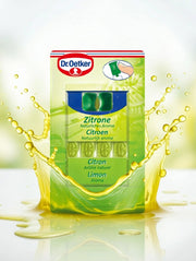 Dr. Oetker Naturliches Zitronen-Aroma 8 ml — authentic baking from Germany | Hamilton Euromarket
