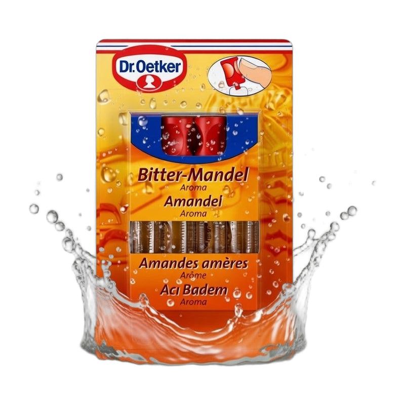 Dr. Oetker Bitter Almond Flavor 4 x 2 ml (8 ml) | Hamilton Euromarket
