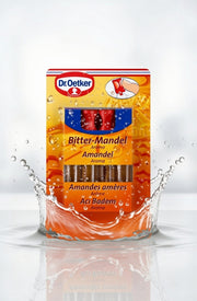 Dr. Oetker Bitter Almond Flavor 4 x 2 ml (8 ml) — authentic baking from Germany | Hamilton Euromarket