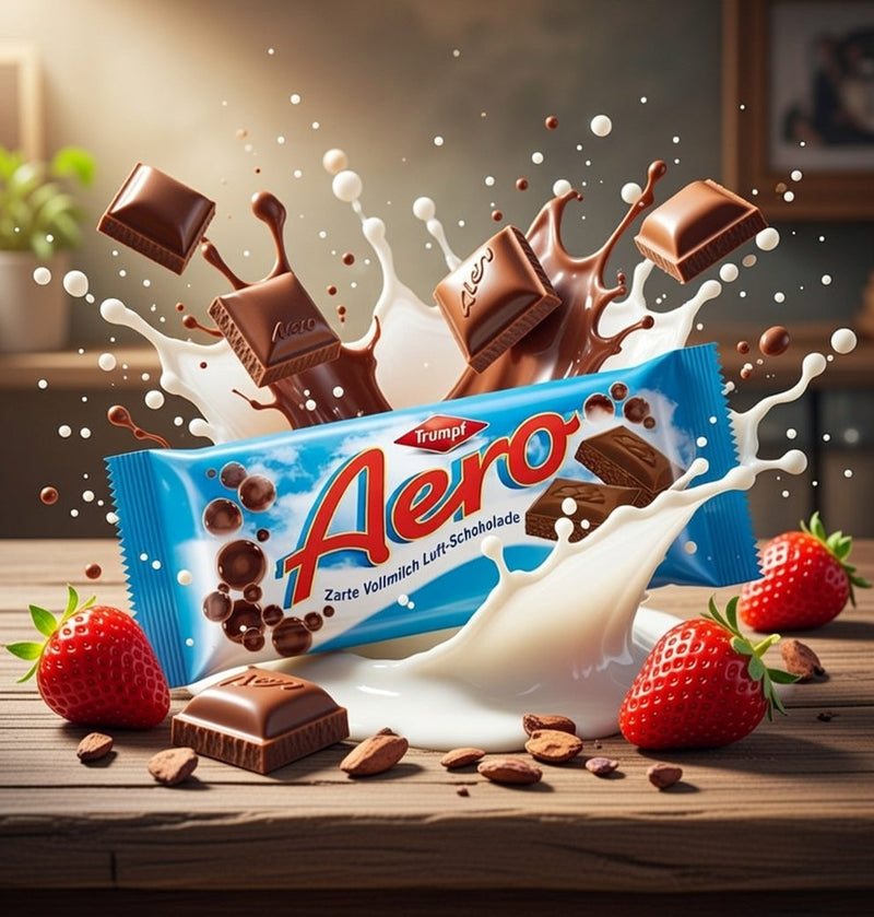 Trumpf Aero Milk Chocolate Bar 100 g