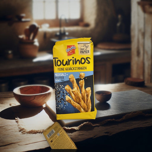 De Beukelar Tourinos Fine Pastry Sticks 125g — authentic snack from Germany | Hamilton Euromarket