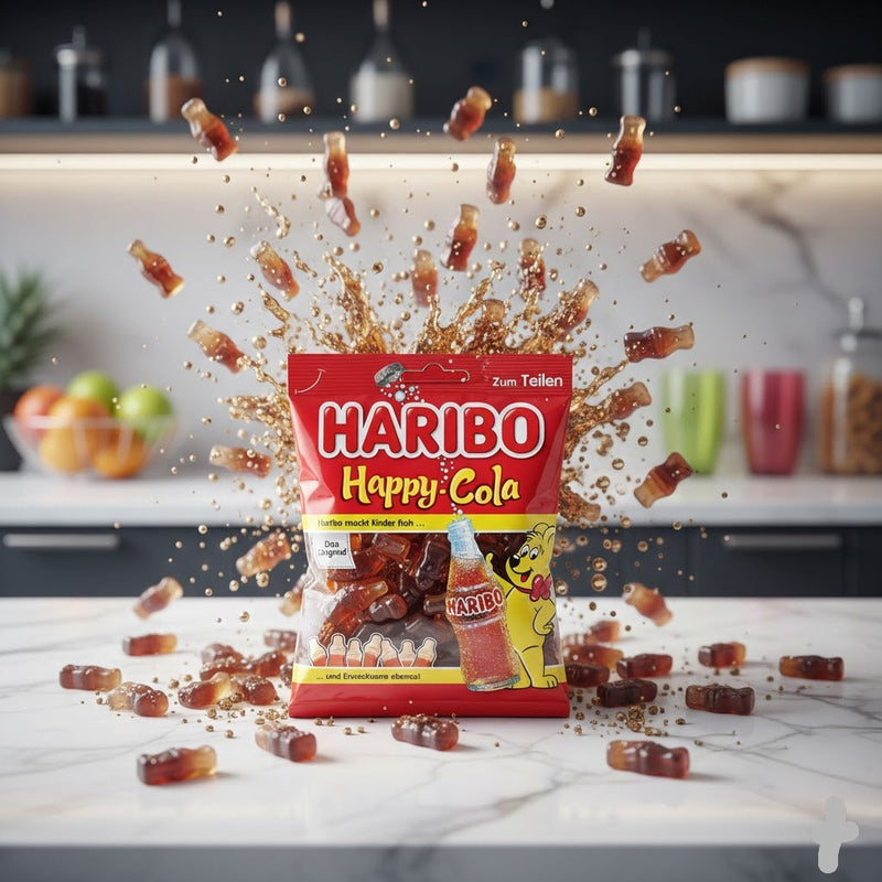 Haribo Happy Cola Bottle Gummies 175 g