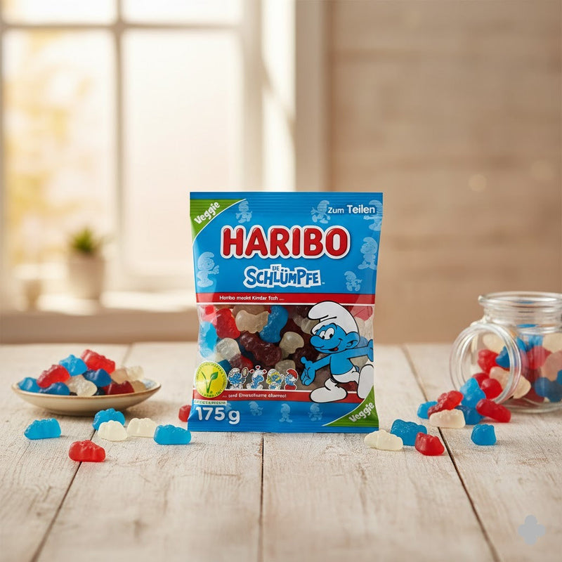 Haribo Die Schlumpfe Smurfs Fruit Gummies 175 g