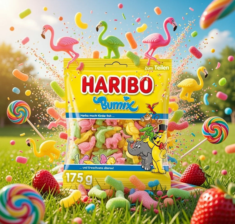 Haribo Bumix Gummy Candy 175 g