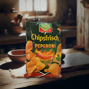 Funny-frisch Chipsfrisch Peperoni 175 g — authentic snack from Germany | Hamilton Euromarket