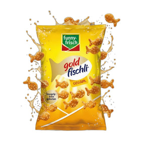 Funny-Frisch Goldfischli Sesame Baked Crackers 100g (3.5oz)