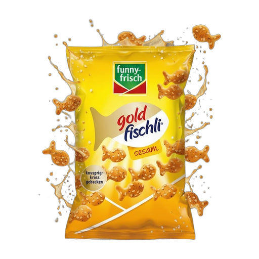 Funny-Frisch Goldfischli Sesame Baked Crackers 100 g | Hamilton Euromarket