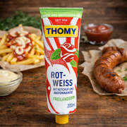 Thomy Rot-Weiss (Ketchup & Mayonnaise) 200 ml — authentic pantry from Germany | Hamilton Euromarket