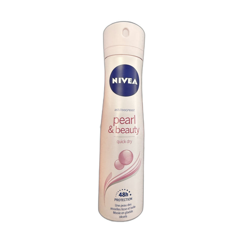 NIVEA Pearl & Beauty Quick Dry Antiperspirant 150ml | Hamilton Euromarket