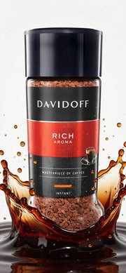 Davidoff Cafe Rich Aroma Instant Coffee 100 g — authentic beverage from Switzerland | Hamilton Euromarket