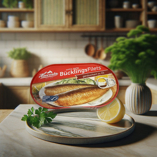 Hawesta Smoked Herring Fillets 200 g — authentic pantry from Germany | Hamilton Euromarket