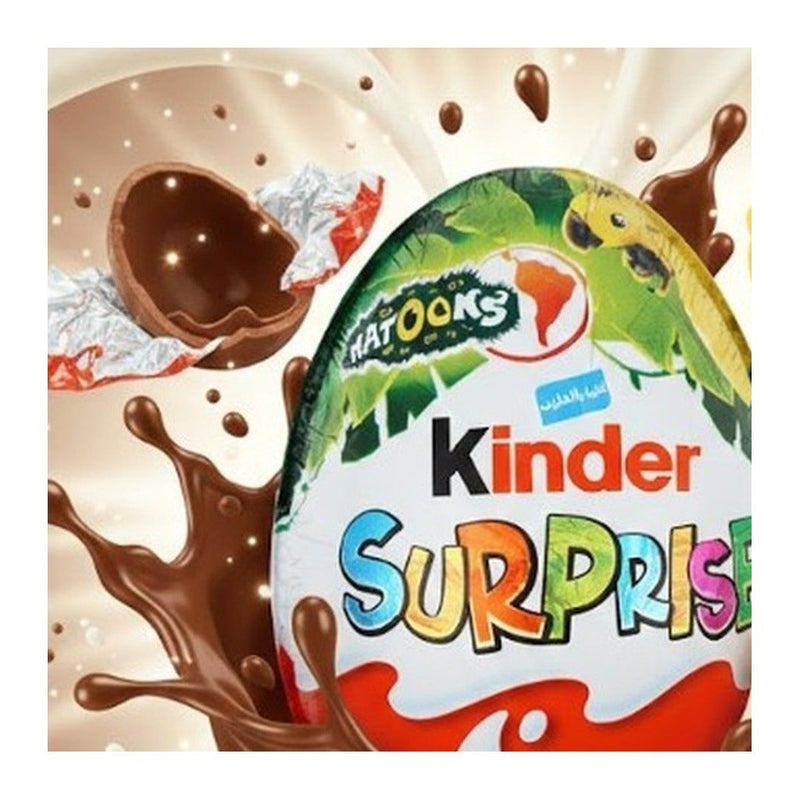 Kinder Surprise Milk Chocolate Egg with Toy 20g (0.7oz) | HE gallery 40084107 #3