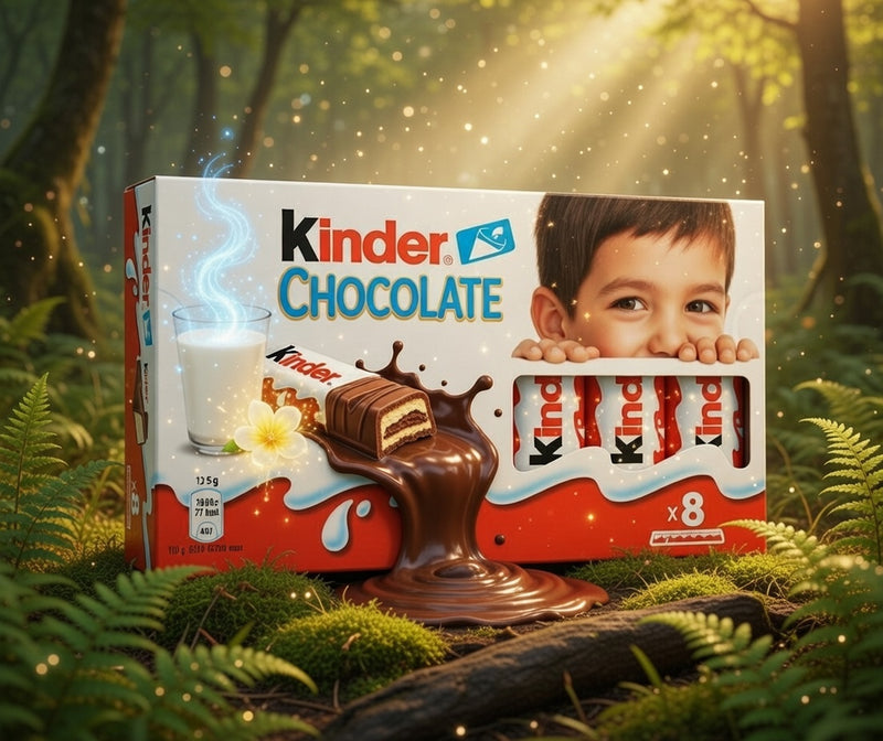 Kinder Chocolate 100 g (8 bars)