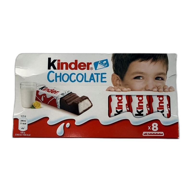 Kinder Chocolate Milk Chocolate Bars 8-Pack 100g (3.5oz) | HE gallery 40084701 #3