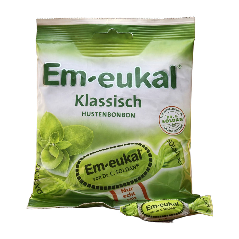 Em-eukal Klassisch Hustenbonbon 75 g | Hamilton Euromarket