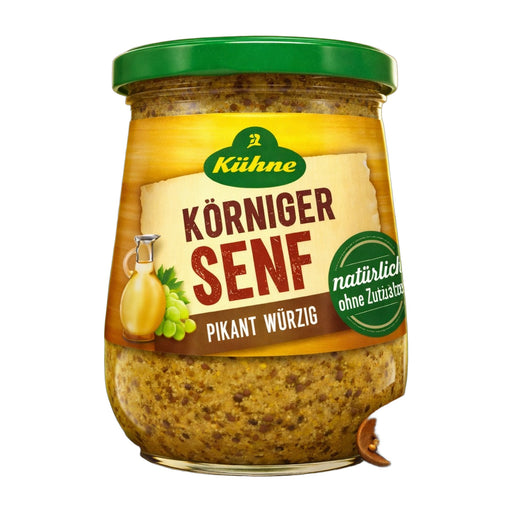 Kuhne Whole Grain Mustard 250 ml | Hamilton Euromarket