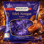 Riegelein Edel-Nougat Zapfen Milk Chocolate with Nougat Filling 150 g — authentic snack from Germany | Hamilton Euromarket