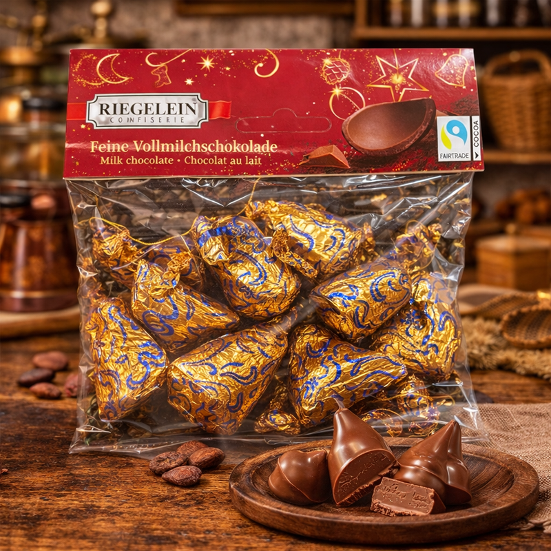 Riegelein Milk Chocolate Hearts 100 g