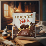 Merci Petits Dark Whole Milk Chocolate 125g — authentic snack from Germany | Hamilton Euromarket