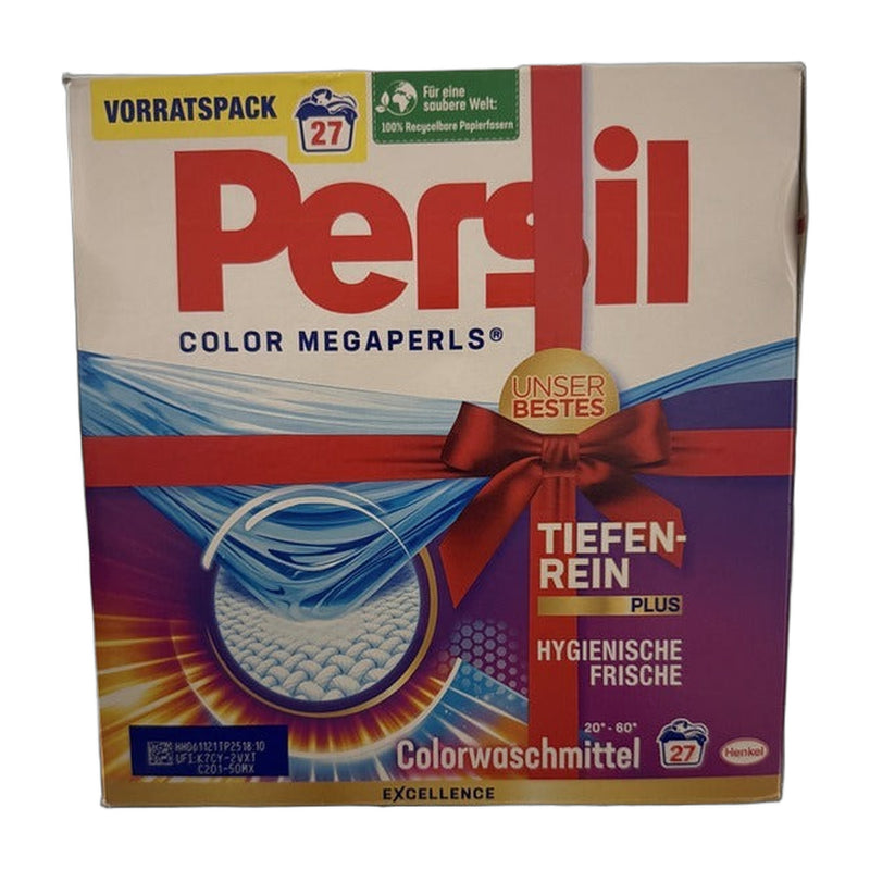 Persil Color Megaperls Tiefen-rein Plus Hygienische Frische Color Detergent 27 Washes 1.8 kg | Hamilton Euromarket