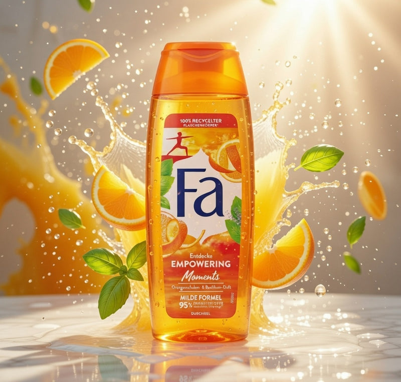 Fa Empowering Moments Orange & Basil Shower Gel 250 g