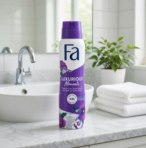 Fa Luxurious Moments Deodorant Spray 150 ml — authentic home care from Germany | Hamilton Euromarket