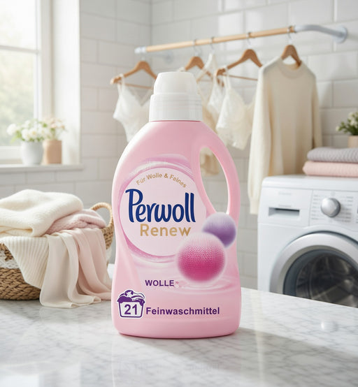 Perwoll Renew Wolle & Feines Laundry Detergent 1470 g — authentic home care from Germany | Hamilton Euromarket