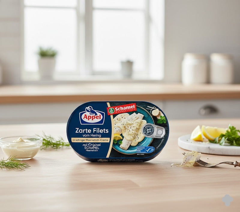 Appel Herring Fillets in Creamy Horseradish Sauce 200 g