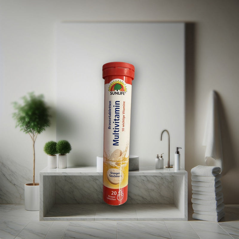 Sunlife Multivitamin Brausetabletten 192 g — authentic home care from France | Hamilton Euromarket