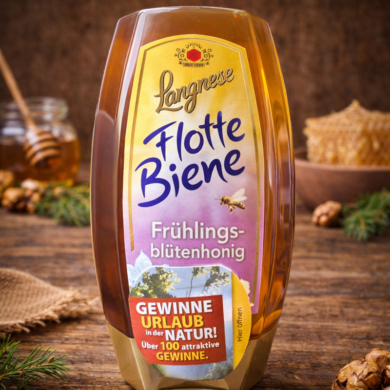 Langnese Flotte Biene Fruhlingsblutenhonig 250 g