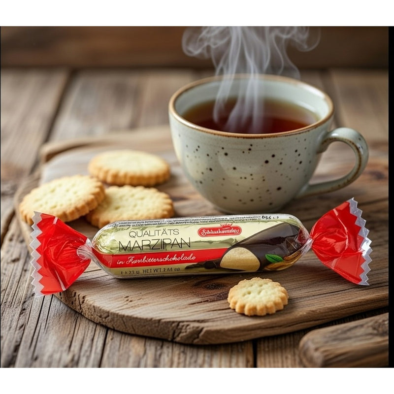 Schluckwerder Dark Chocolate Covered Marzipan Bar 75 g