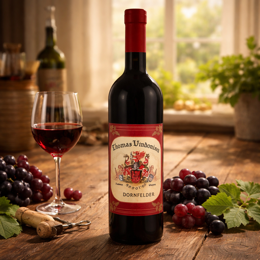 Thomas Vindonissa Dornfelder 750 ml — authentic alcohol from Germany | Hamilton Euromarket